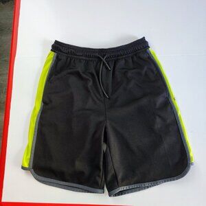 Reebok athletic short black neon youth size XL 14-16
